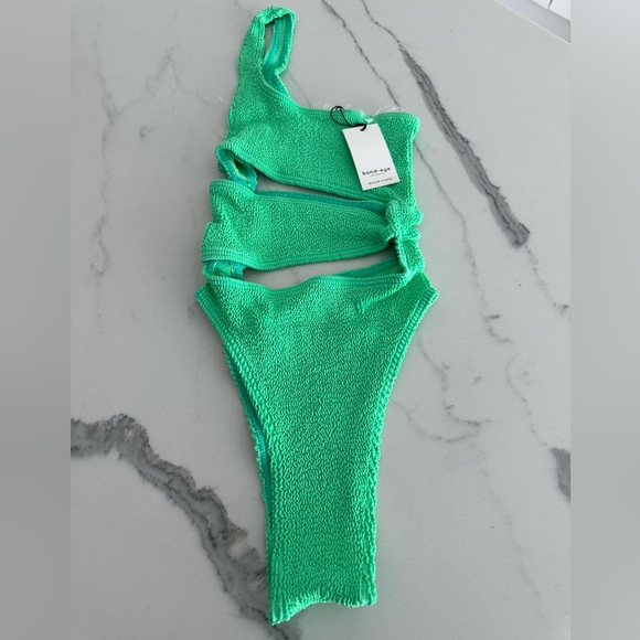 Bond-Eye Swim Rico One Piece in Apple - Picture 2 of 5